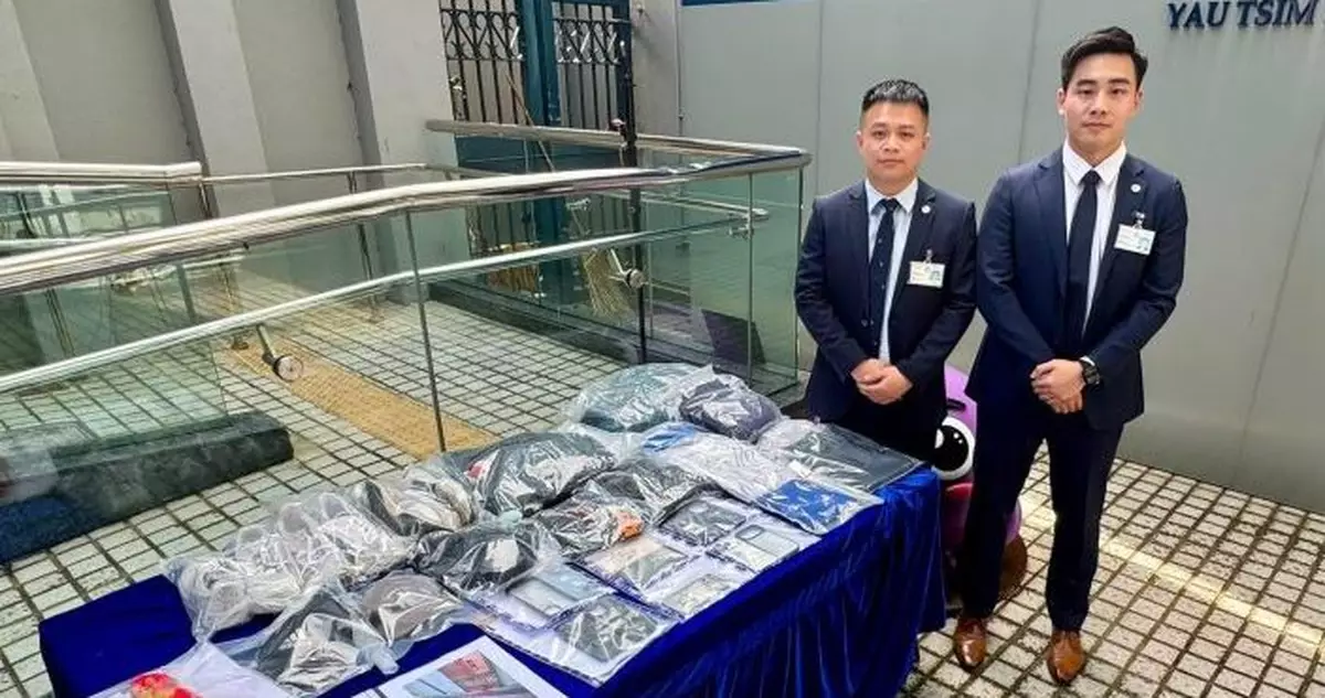 油尖警區拘捕9人涉淋紅油收數 包括4男4女中學生最細僅12歲