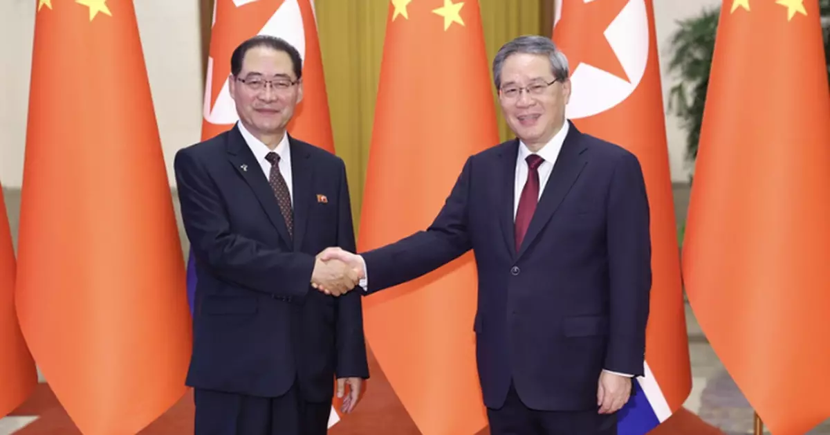 李強晤朝鮮內閣總理朴泰成 兩國同意擴大多領域交流合作