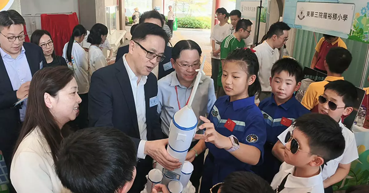 「Tech出新天地」啟動 孫東勉勵青少年：未來創科舞台屬於你們