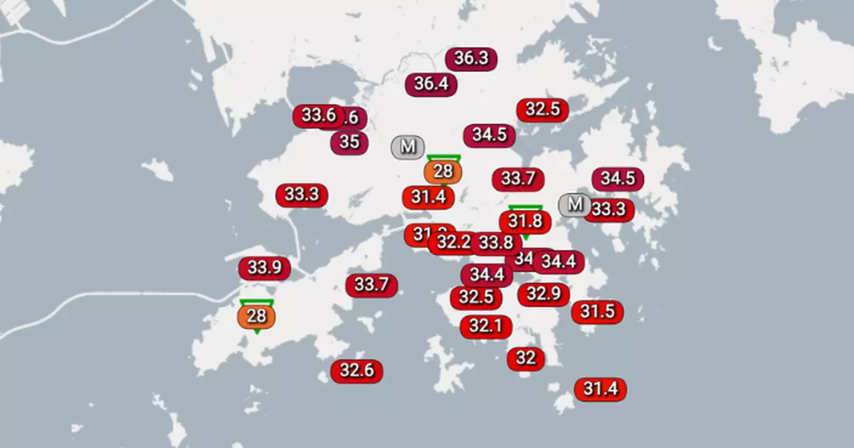 天氣｜酷熱天氣警告下多區飆至33℃ 60歲男維園踢波一度昏迷送院救治