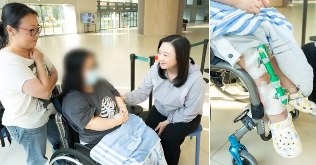 葛珮帆探訪罕見病「軟骨發育不全症」病童 促當局加快創新藥物納入安全網