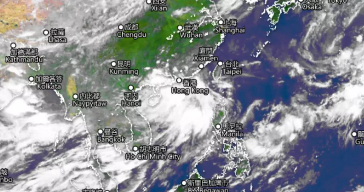天氣｜天文台：低壓區已於珠海登陸 視乎風力或發強烈季候風信號