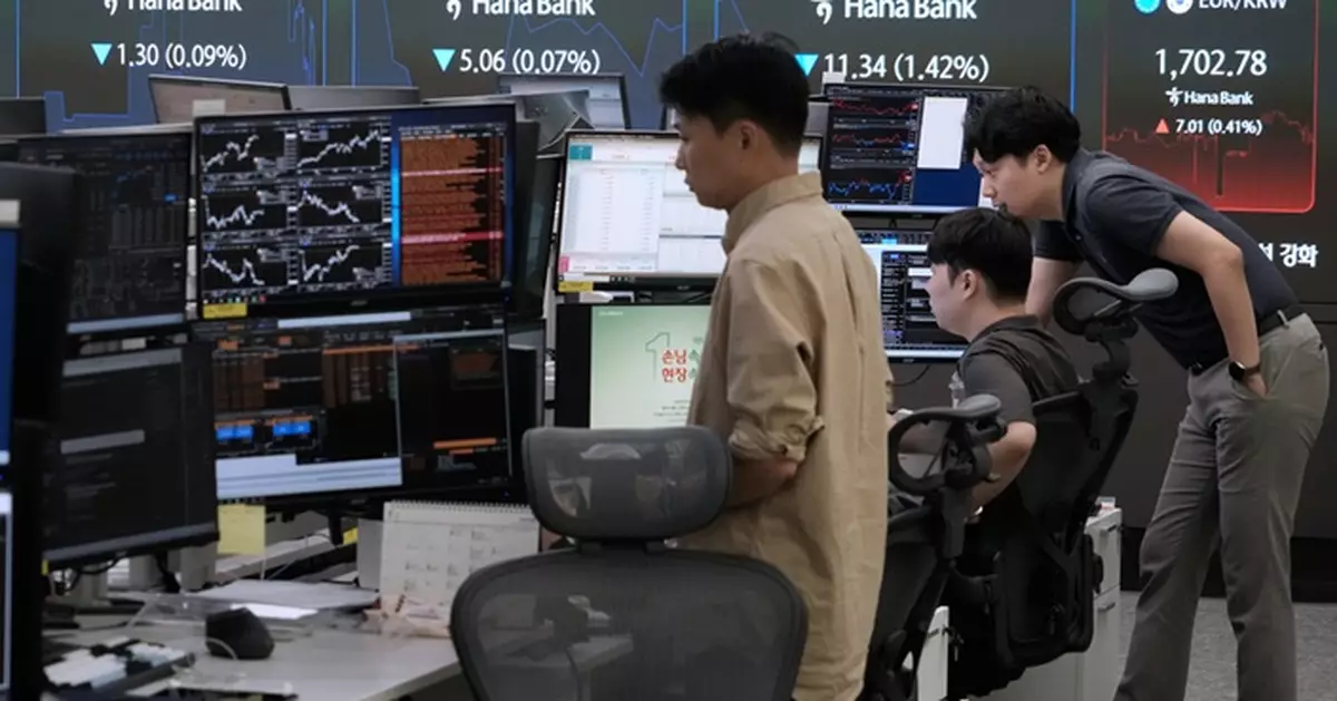 韓股連續3日反彈 單日收漲1.53%