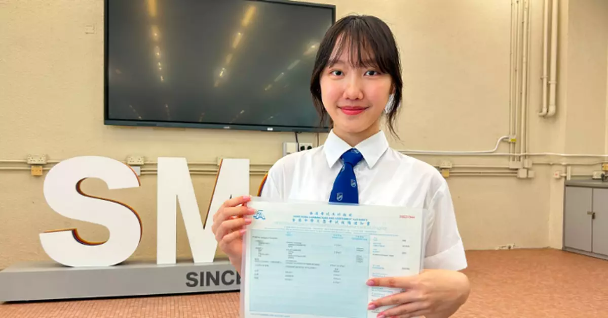 DSE 2026 | 嘉諾撒聖瑪利書院再誕狀元 盼投身臨床診療服務香港社會