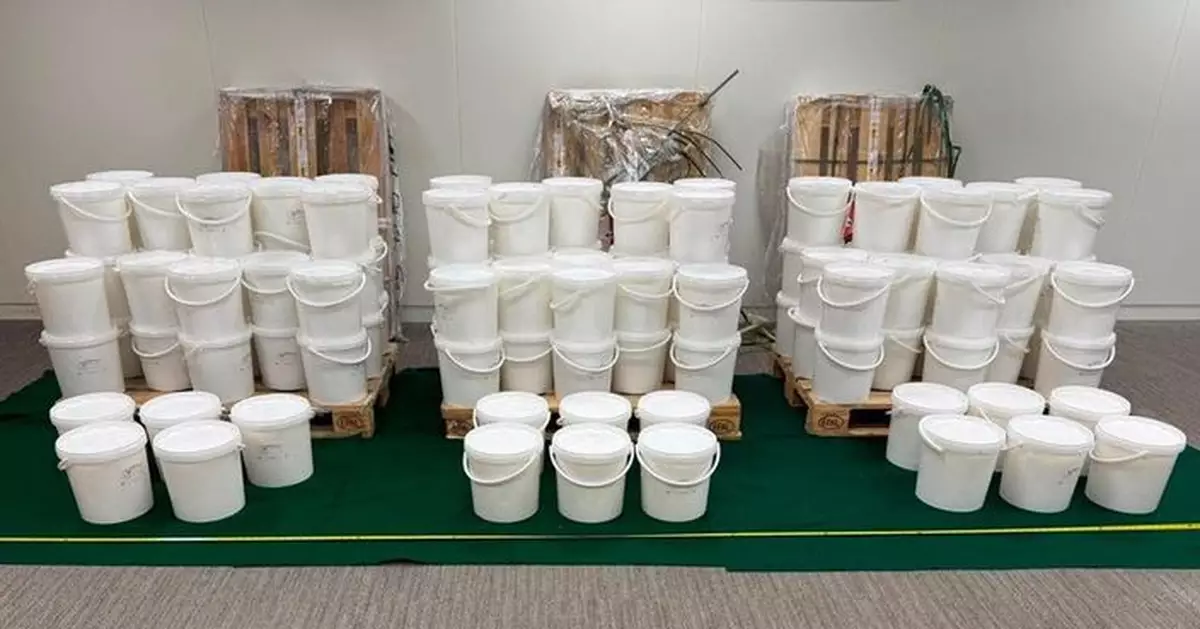 機場檢131公斤偽裝糖粒氯胺酮市值逾5千萬　海關拘3名男子