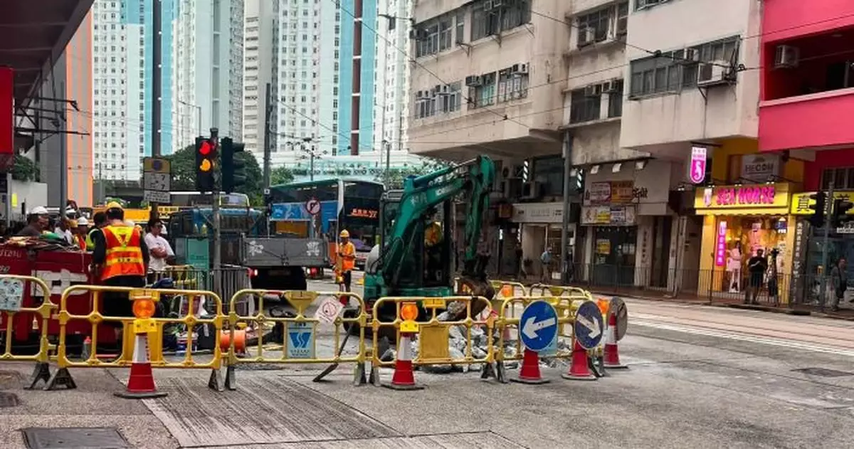 筲箕灣停食水約1萬戶受影響　水務署搶修預計明早6時恢復供水
