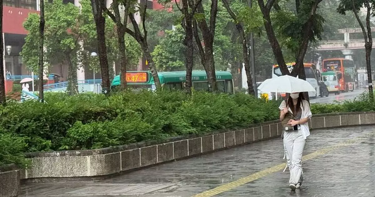 天氣 | 天文台料日間部分地區雨勢較大及有狂風雷暴