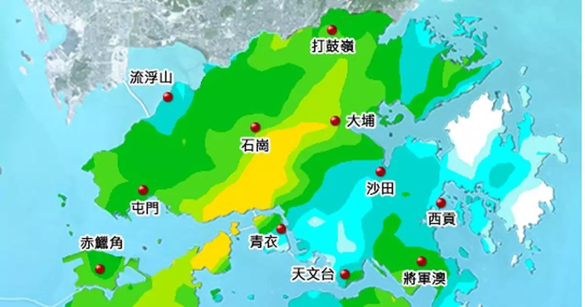 天氣 |  天文台發出新界北部水浸特別報告