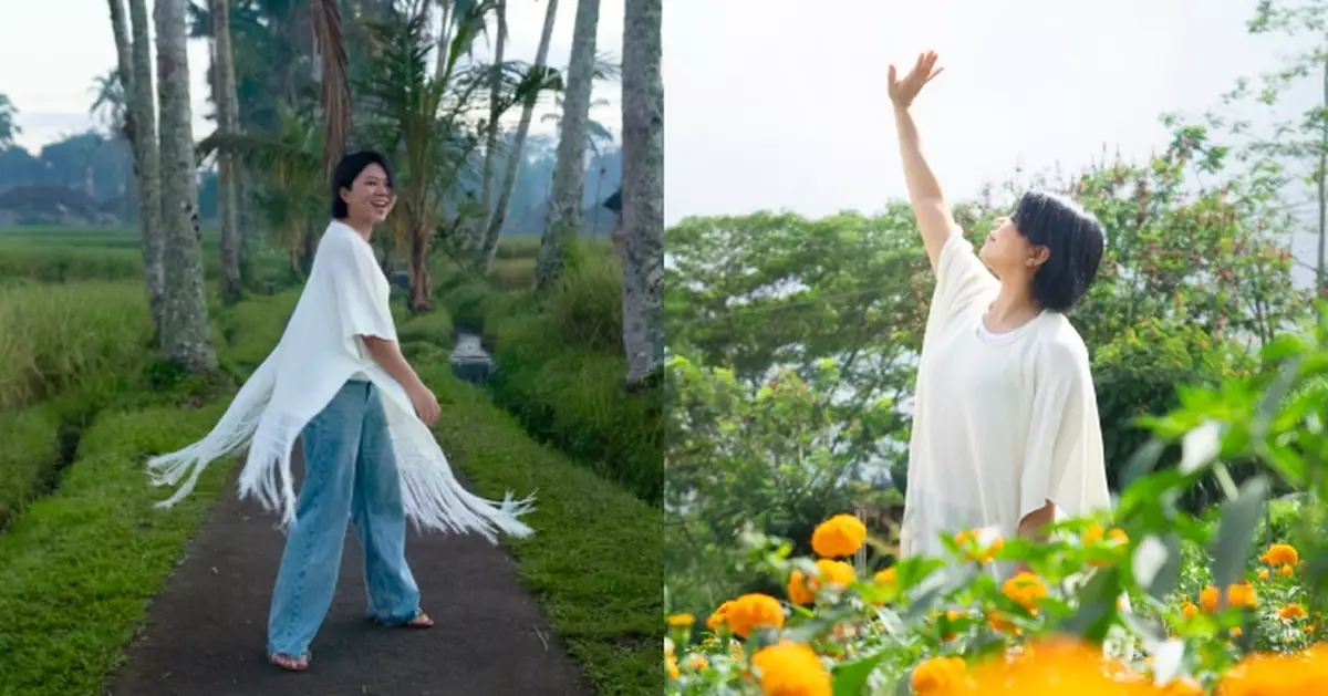 鄧小巧自己MV自己拍 赴峇里圓夢與海豚同游
