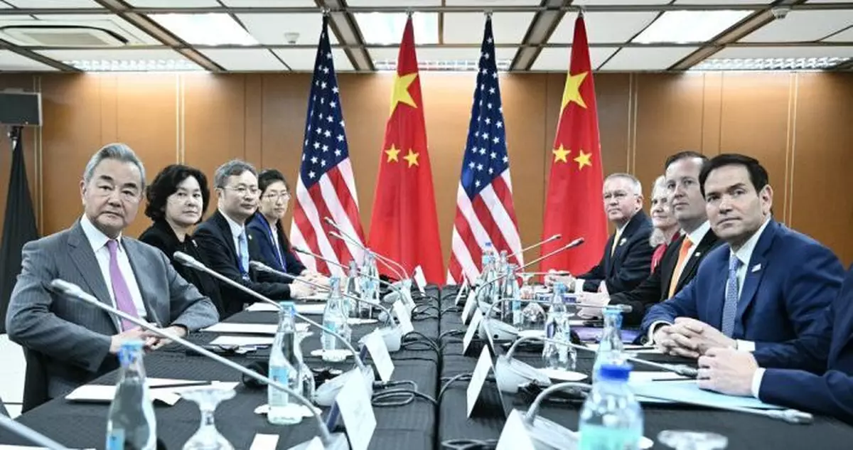 王毅與魯比奧會晤 要求尊重中國核心利益解決中方正當關切