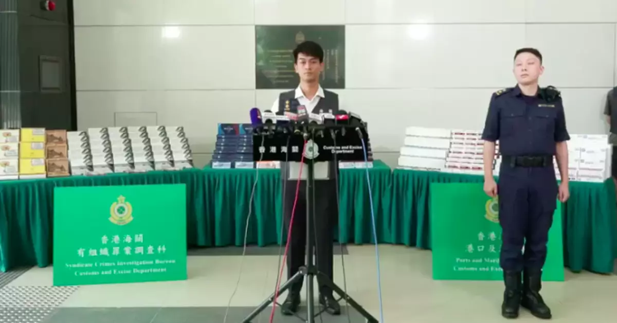 海關一個月內連破5宗內河船走私案 檢藥劑品美容針等8000多萬元走私貨