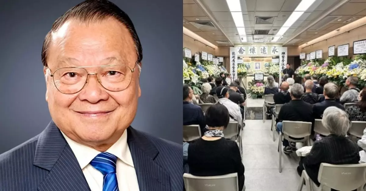 TVB第一代主播朱維德設靈告別！遺照掛招牌笑容 愛妻陪伴走完人生路