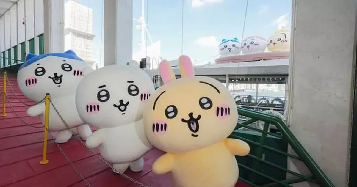 CHIIKAWA天星小輪即日起啟航！小八兔兔穿梭維港成粉絲打卡聖地