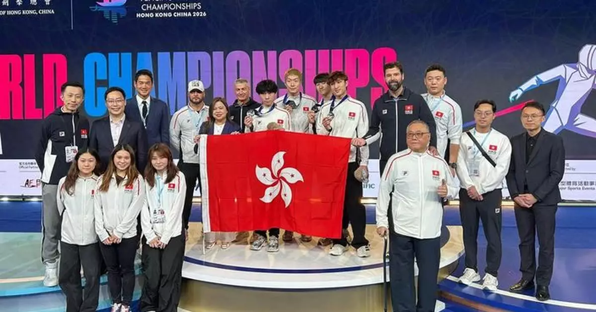港隊男子花劍世錦賽團體賽奪銀　羅淑佩：勝敗乃兵家常事