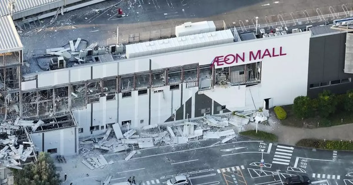 熊本大地震 | AEON MALL 爆炸釀兩死 當局正調查是否涉及燃氣洩漏