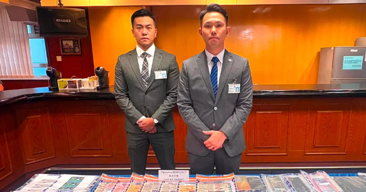 警方反黑行動搗破釣魚機賭博團夥 搜賭場及宿舍拘56人
