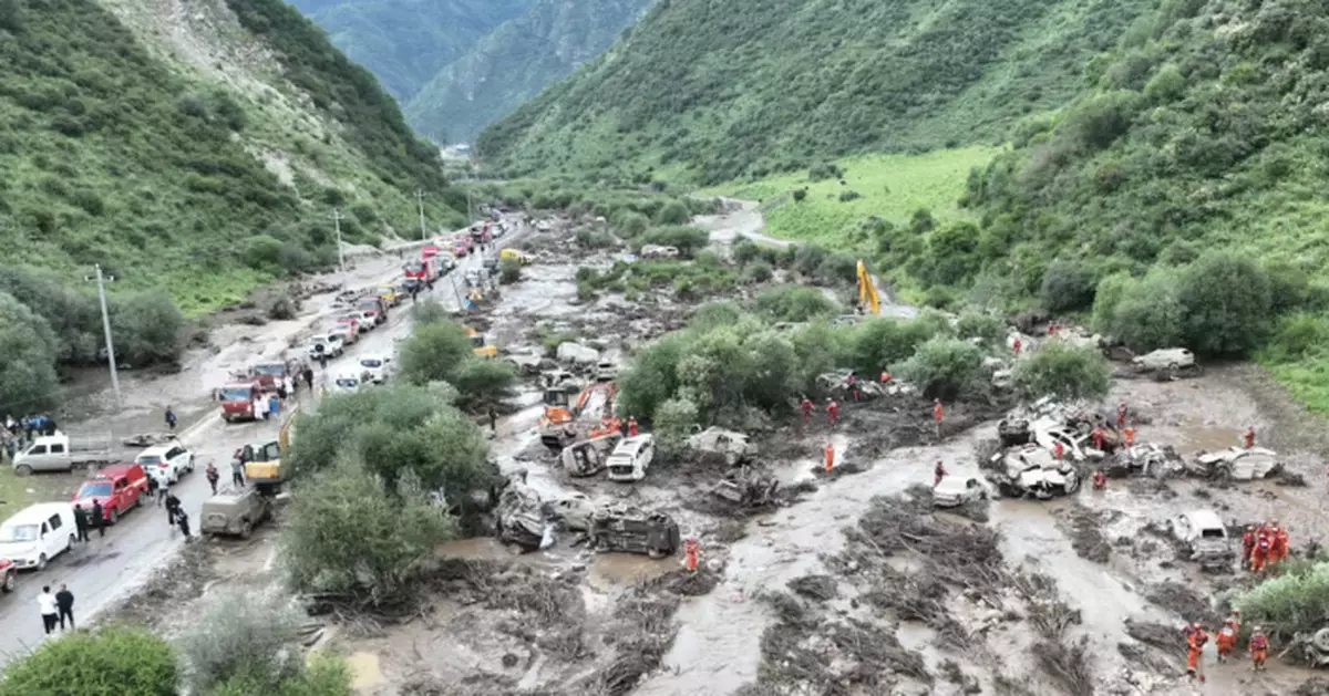 甘肅定西市渭源縣大雨引發山洪至少10死23傷 兩部門派工作組趕赴現場