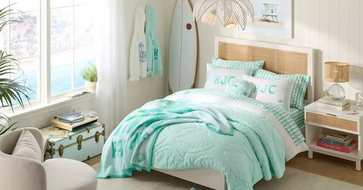 Pottery Barn Teen與Pink Palm Puff聯乘推家居系列