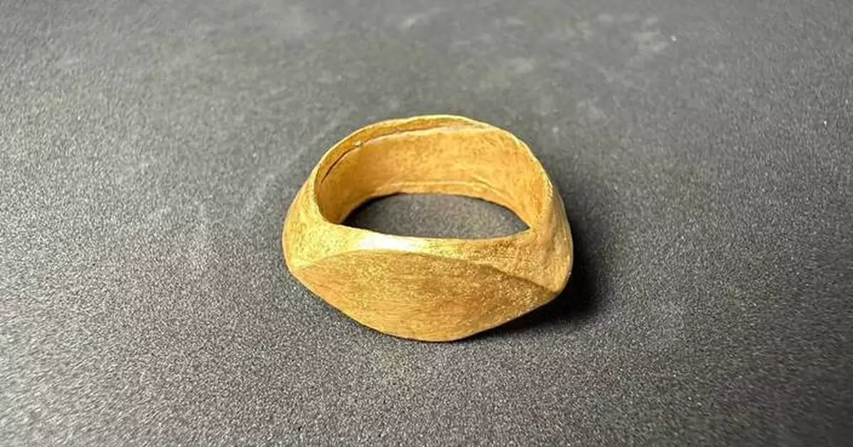 泰國考古遺址發現約二千年歷史金戒指 刻有古印度文字