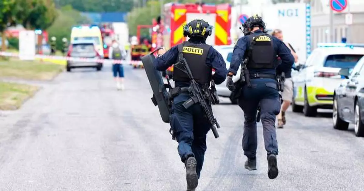 丹麥警員及兩人中槍 疑犯亦受傷