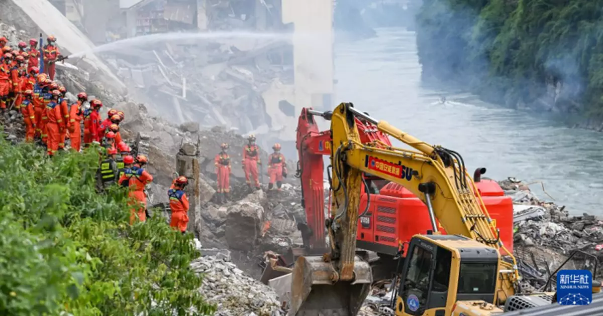 重慶彭水山泥傾瀉確認51人遇難 仍有10人失聯