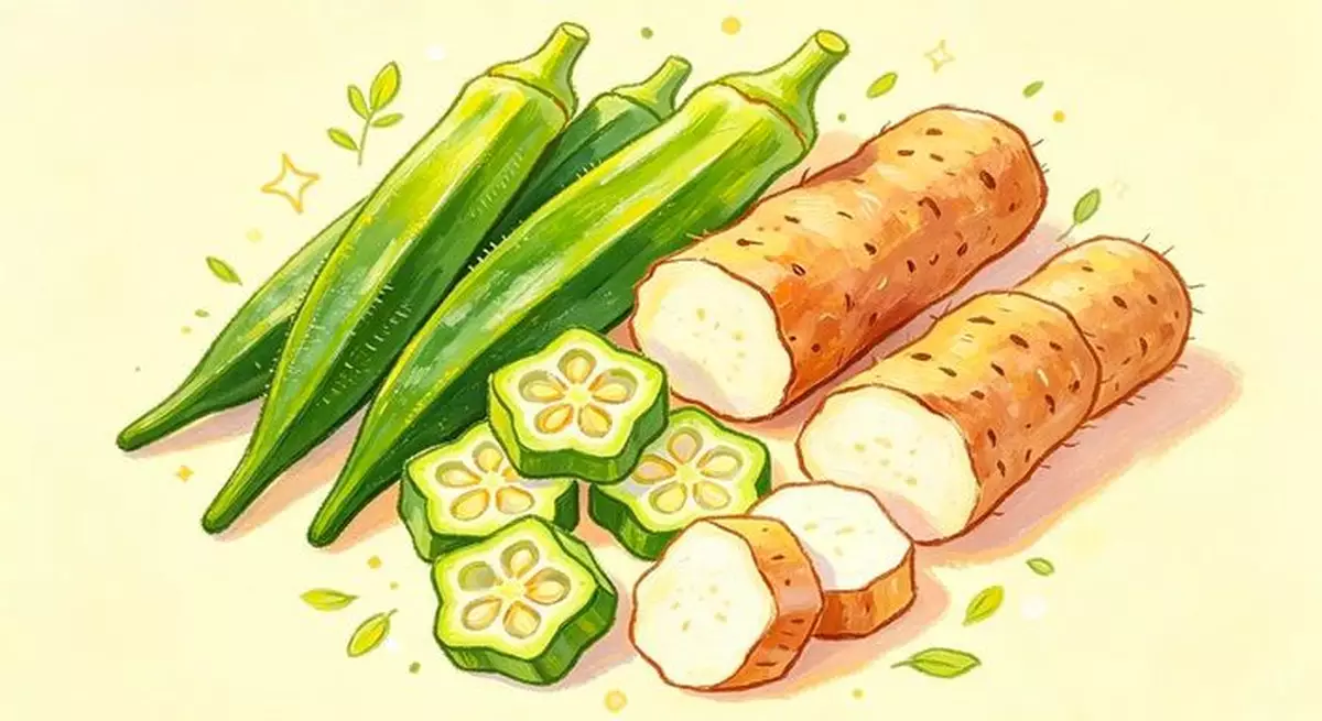 秋葵、山藥的「鼻涕」黏液，原是養生界的極品？