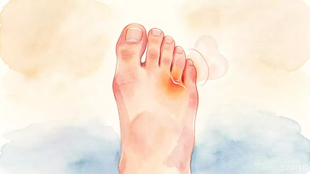 腳趾公痛：痛風定拇趾外翻？