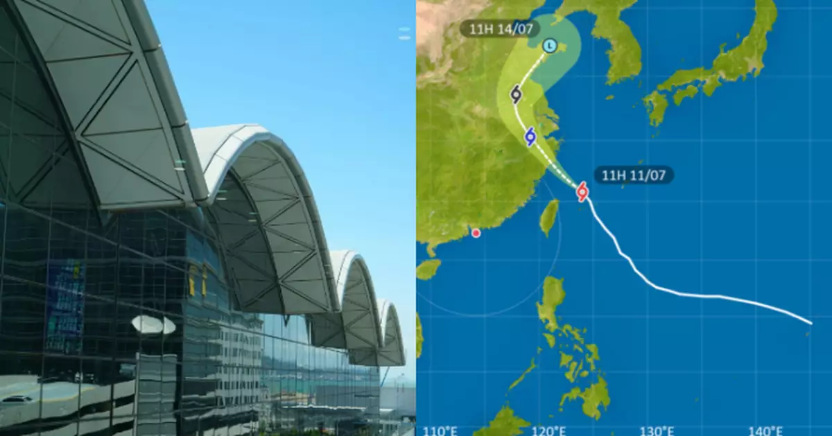 受颱風「巴威」影響  本港多間航空公司需取消或調整航班