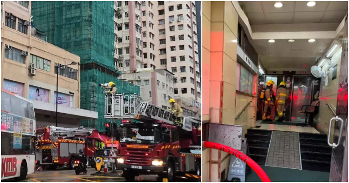 葵涌葵豐大廈單位疑充電插蘇短路起火　母女吸濃煙不適送院