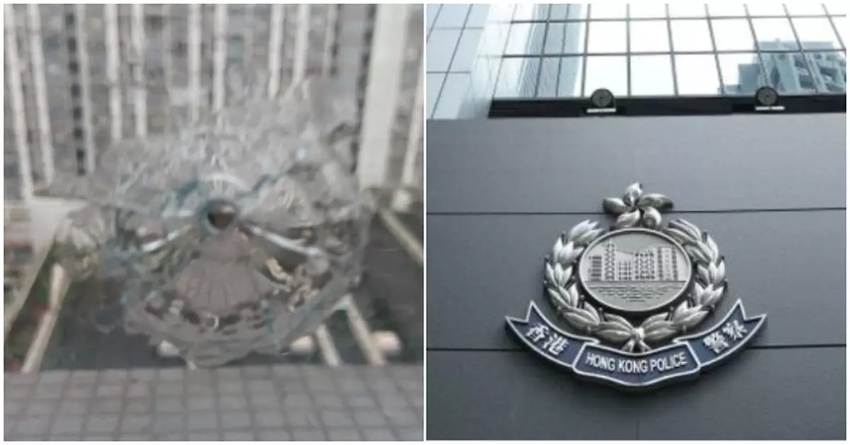 朗屏邨一周錄兩宗BB彈毀窗案　警籲市民提供消息助緝兇