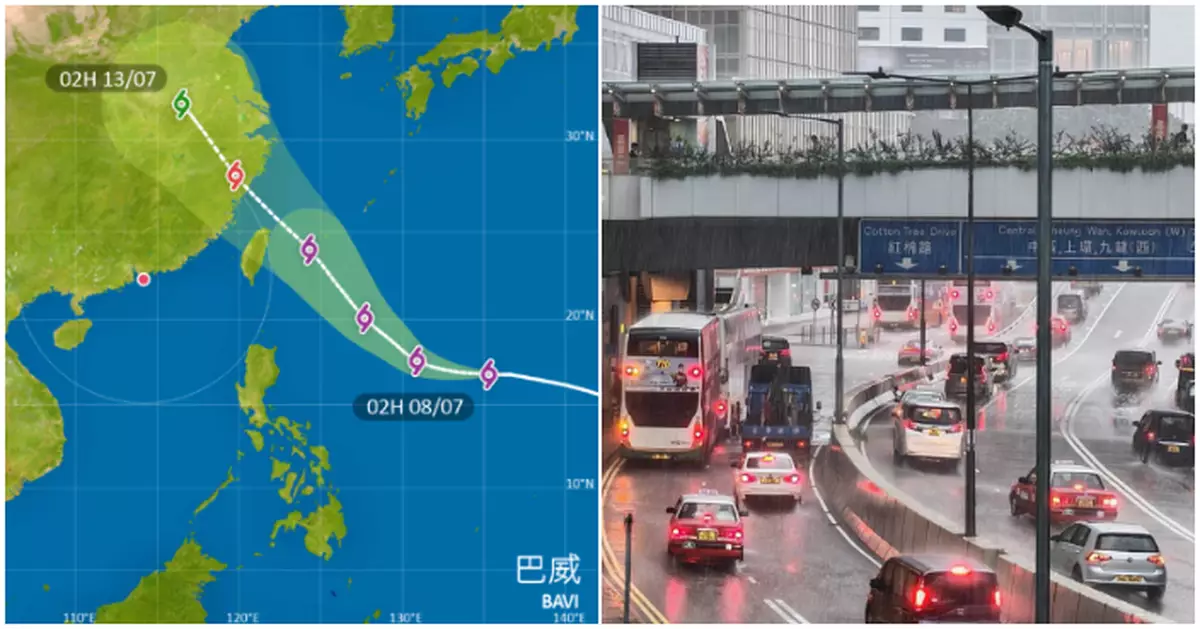 天氣 |  今日有驟雨狂風雷暴最高30度  周五起極端酷熱有煙霞