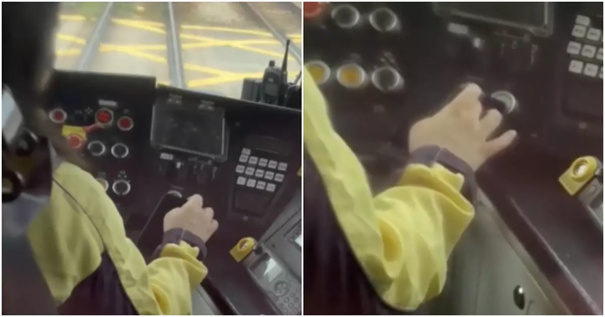 輕鐵車長被指駕駛時用手機　港鐵稱會作內部調查和跟進