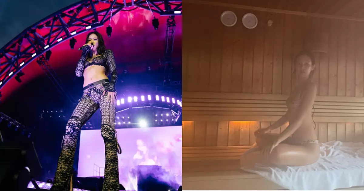 Jennie公開火辣桑拿照掀熱話 壓軸稱霸丹麥音樂節