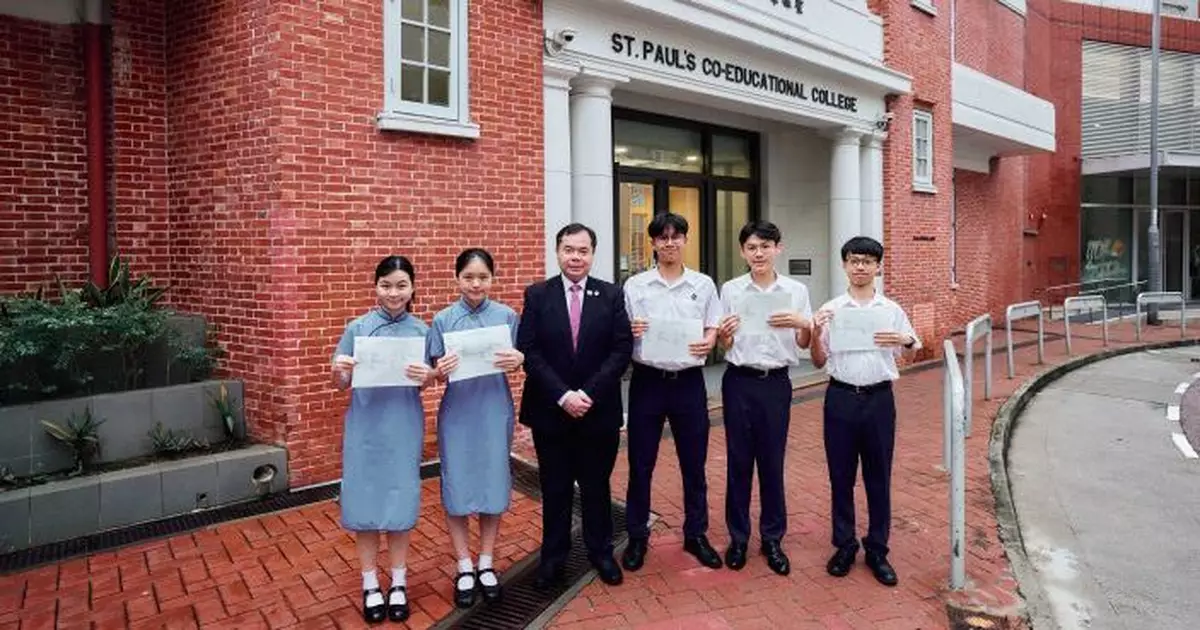 DSE 2026  |「狀元搖籃」聖保羅男女大豐收  5狀元全數立志留港投身杏林