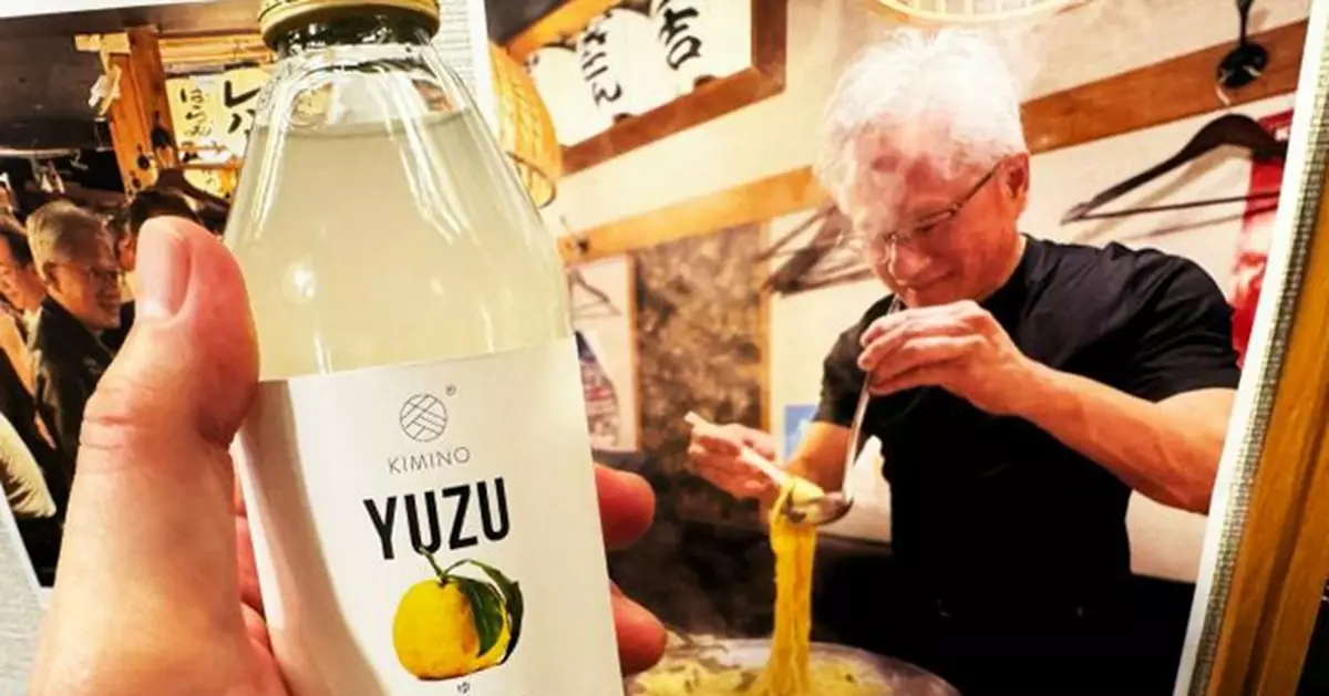 黃仁勳東京居酒屋宴請日廠幹部  店鋪順勢推同款套餐 親民煮麵畫面曝光