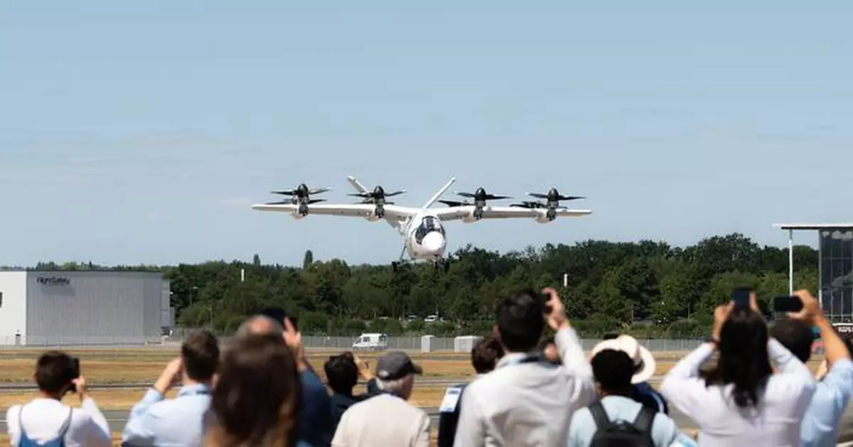 Vertical Aerospace范堡羅航空展創歷史 首次公開eVTOL過渡飛行