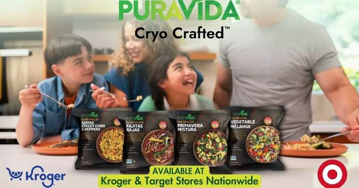PuraVida Foods產品進駐克羅格及塔吉特 零售點超5000個