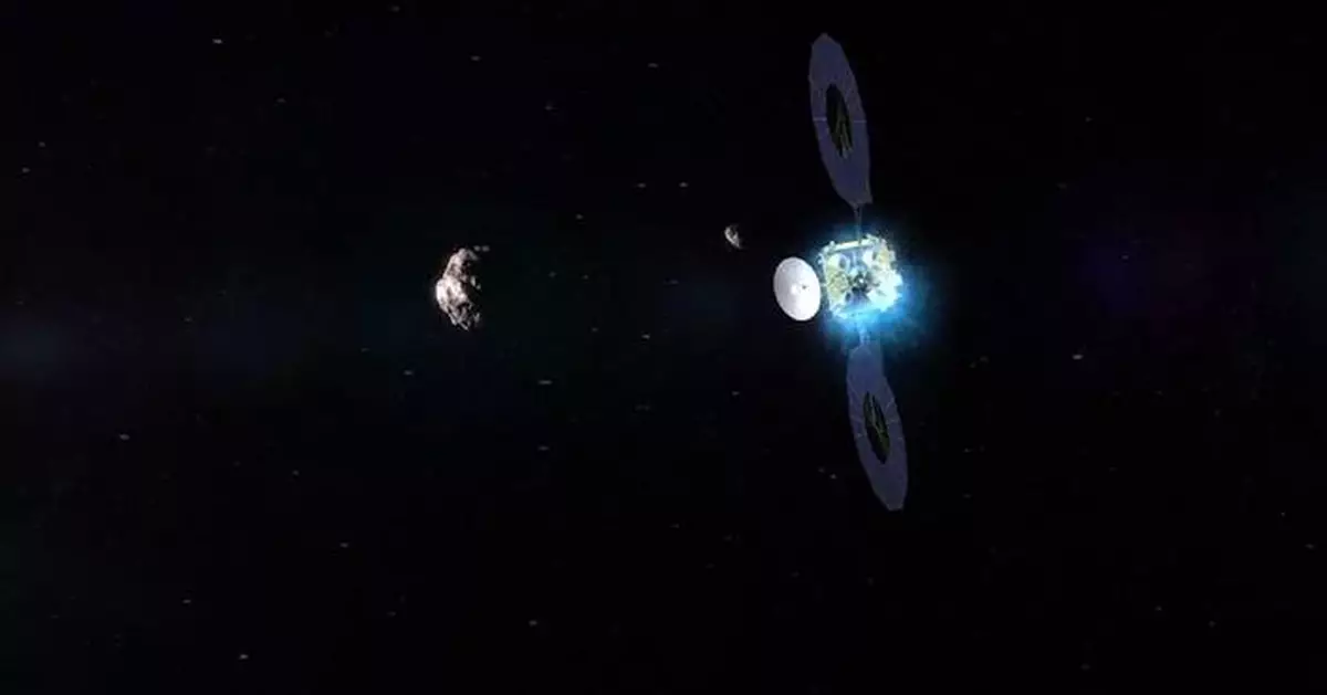 中國天問二號探測器抵目標小行星 展開科學探測