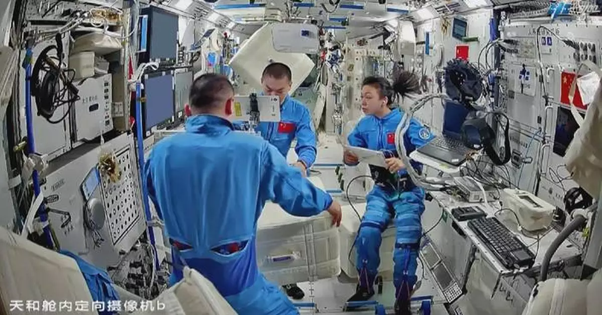 中國神舟二十三號太空人駐天宮近50天 進行多項科學實驗