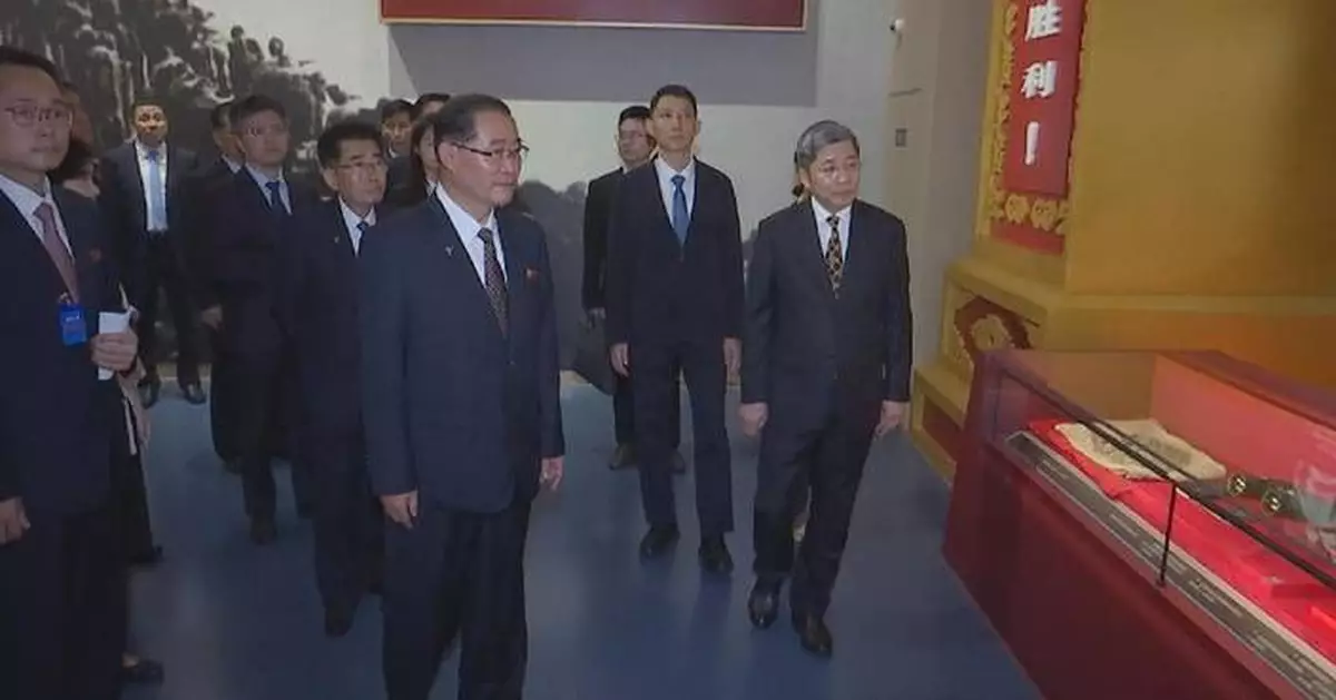 朝鮮內閣總理朴泰成訪華 參觀中共黨史館及北京地鐵指揮中心