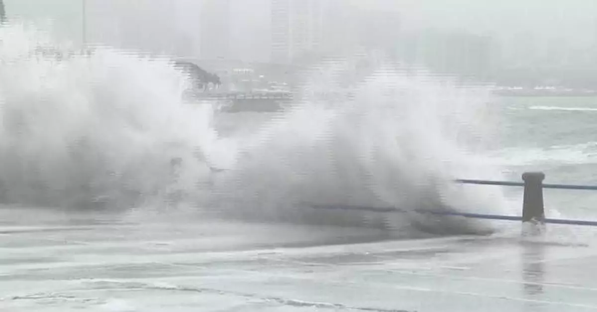 青島嚴陣以待颱風巴威 港口景點關閉水庫預洩洪