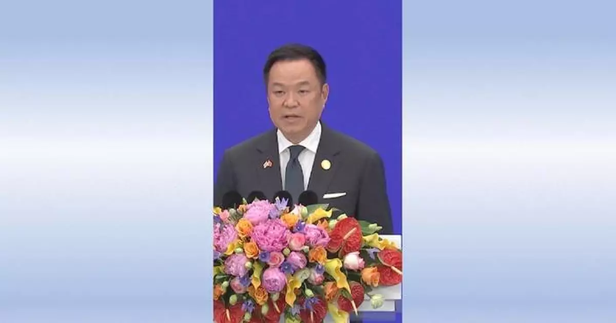 泰國總理讚揚中國AI發展遠見