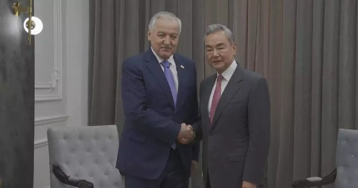 中國外長王毅會晤塔吉克斯坦外長穆赫里丁