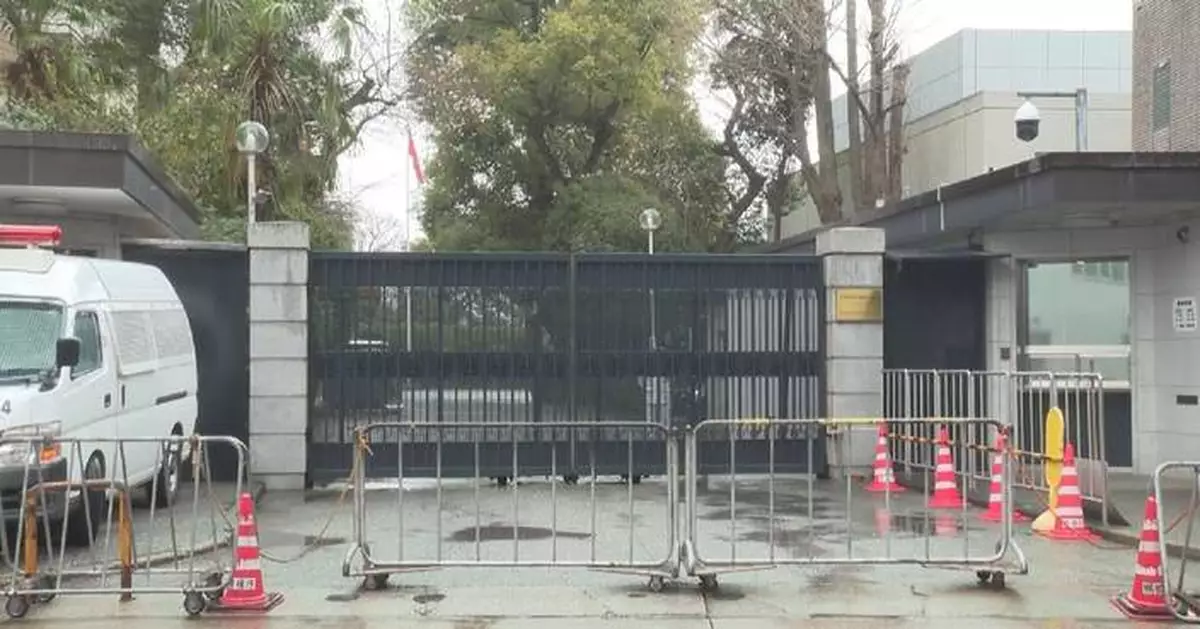 日本起訴自衛隊員闖中國大使館