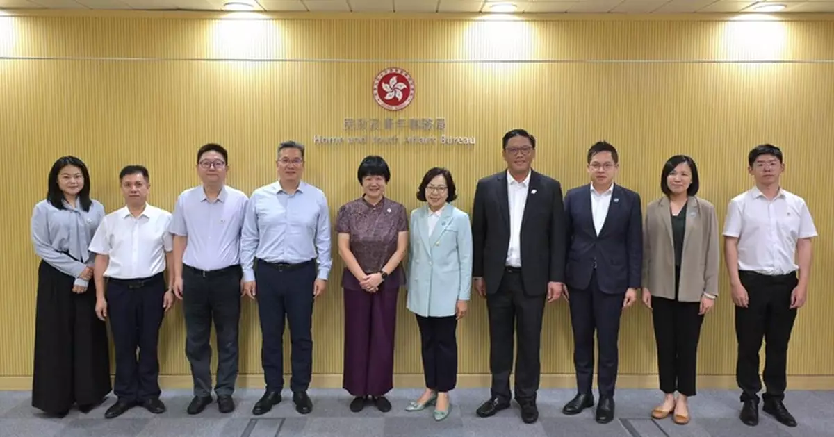 湖南省代表團回訪香港 民青局局長麥美娟晤郭寧主任