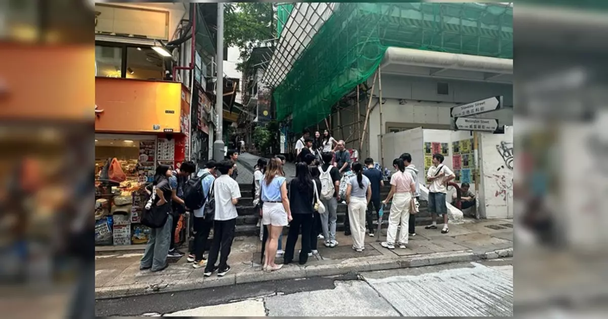 市建局支持樓宇安全學生大使計劃 中學生實地考察市區更新