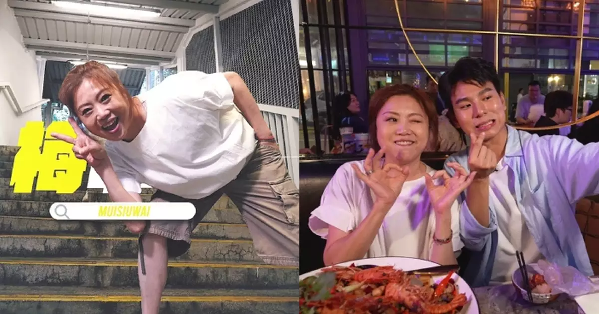 美食新聞報道｜梅小惠來久未露面依然鬼馬 自爆捱足十日齋啡為著旗袍