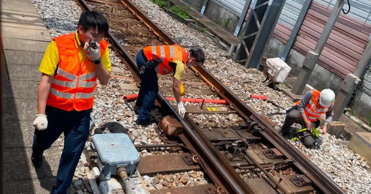 港鐵屯馬綫恢復兩邊路軌行車 列車經過要慢駛 行車需要額外25至30分鐘