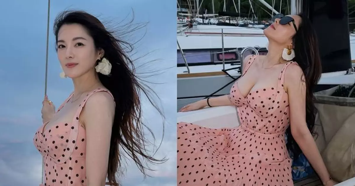 苟芸慧出海解放澎湃上圍 纖腰S形曲線重回巔峰