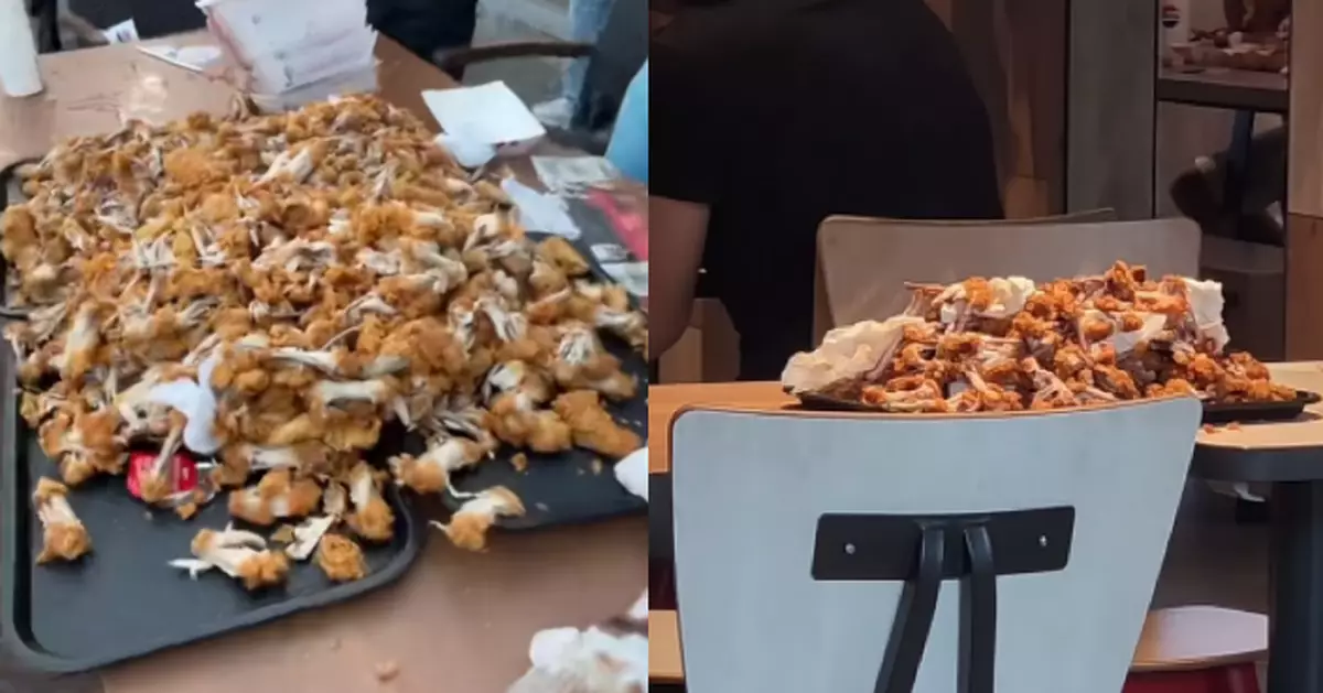 為咗食雞翼大打出手！德國KFC任食活動極混亂 有人打包有人打架